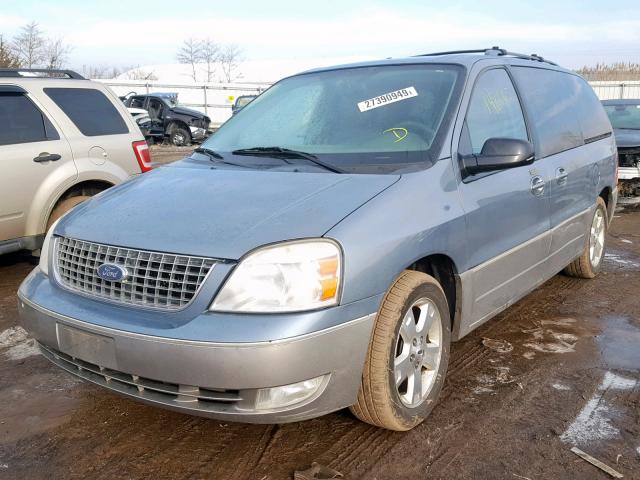 2FMDA58285BA28633 - 2005 FORD FREESTAR L BLUE photo 2