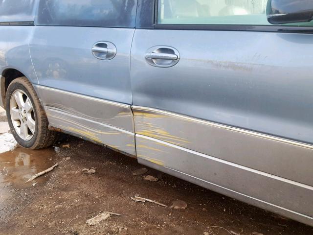 2FMDA58285BA28633 - 2005 FORD FREESTAR L BLUE photo 9