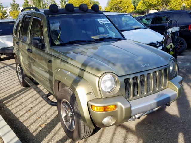 1J4GK38K83W680533 - 2003 JEEP LIBERTY RE GREEN photo 1