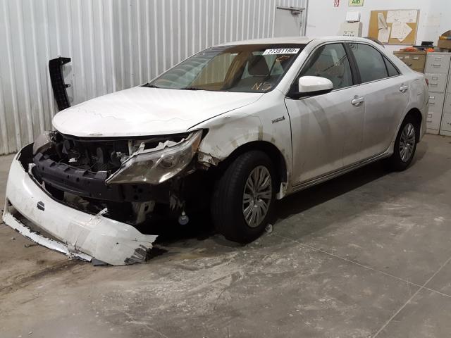 4T1BD1FK1EU133745 - 2014 TOYOTA CAMRY HYBRID  photo 2