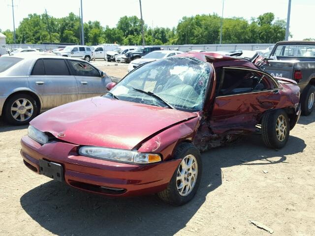 1G3WS52HXYF258622 - 2000 OLDSMOBILE INTRIGUE G MAROON photo 2