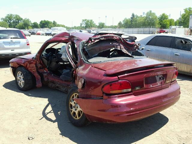 1G3WS52HXYF258622 - 2000 OLDSMOBILE INTRIGUE G MAROON photo 3