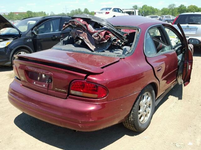 1G3WS52HXYF258622 - 2000 OLDSMOBILE INTRIGUE G MAROON photo 4