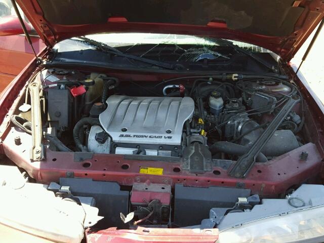 1G3WS52HXYF258622 - 2000 OLDSMOBILE INTRIGUE G MAROON photo 7