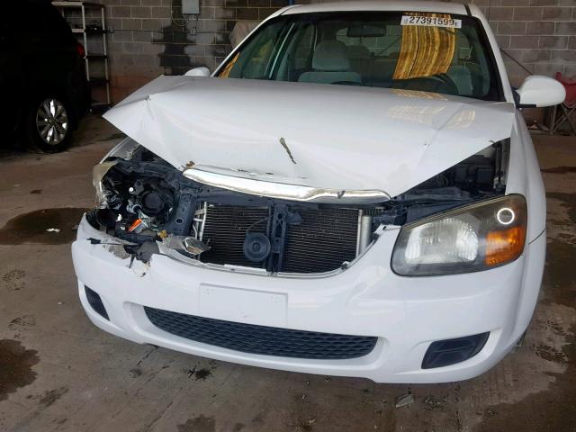 KNAFE221595595955 - 2009 KIA SPECTRA EX WHITE photo 9