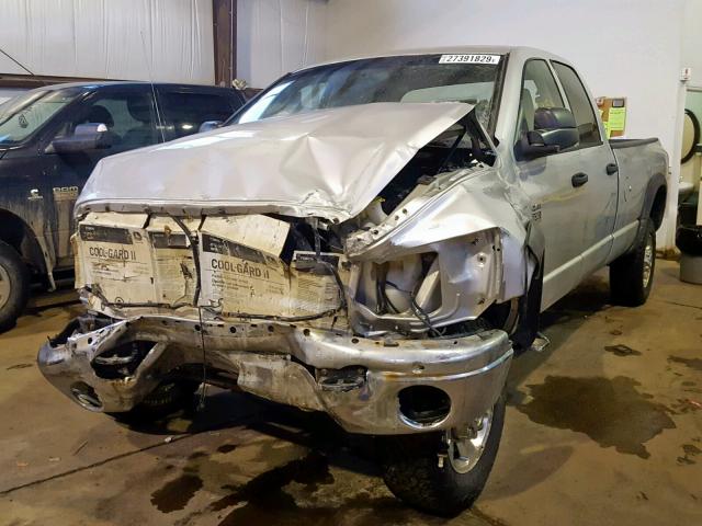 3D7MX38A97G794293 - 2007 DODGE RAM 3500 S SILVER photo 2