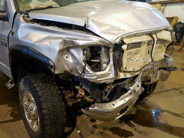 3D7MX38A97G794293 - 2007 DODGE RAM 3500 S SILVER photo 9