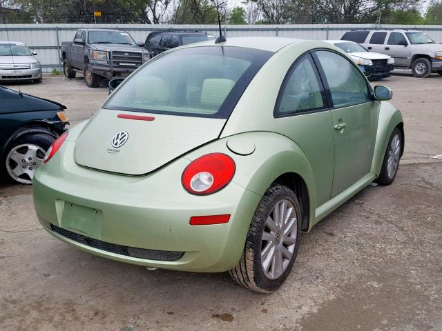 3VWRW31C78M518693 - 2008 VOLKSWAGEN NEW BEETLE მწვანე ფოტო 4