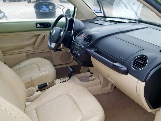 3VWRW31C78M518693 - 2008 VOLKSWAGEN NEW BEETLE მწვანე ფოტო 5