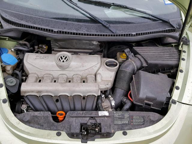 3VWRW31C78M518693 - 2008 VOLKSWAGEN NEW BEETLE მწვანე ფოტო 7