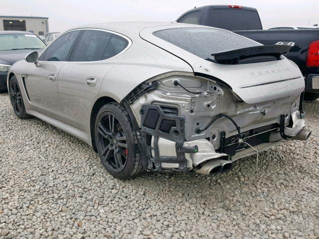 WP0AB2A72DL060114 - 2013 PORSCHE PANAMERA S SILVER photo 3