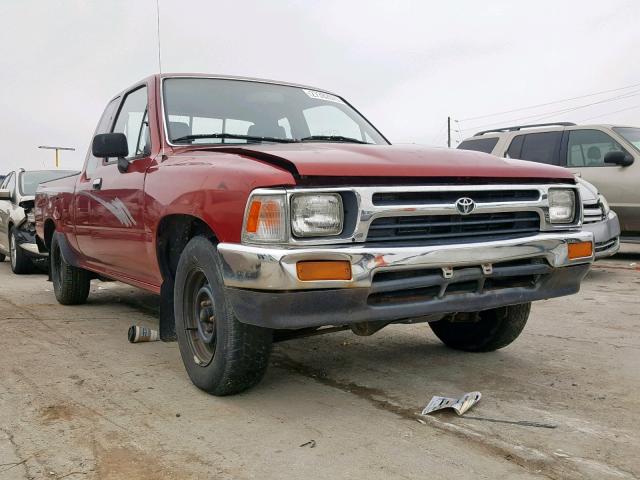 JT4RN93P5P5080513 - 1993 TOYOTA PICKUP 1/2 MAROON photo 1