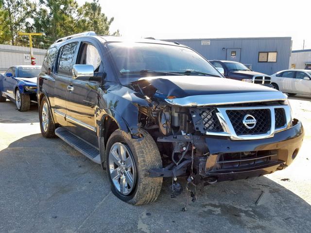 5N1BA0ND6CN616872 - 2012 NISSAN ARMADA SV BLACK photo 1