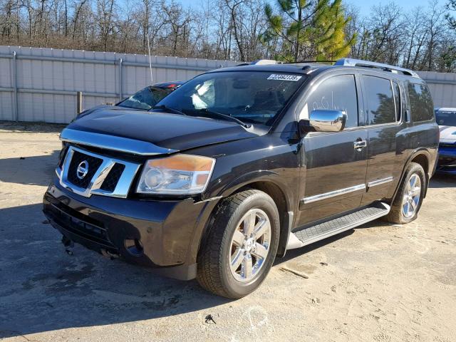 5N1BA0ND6CN616872 - 2012 NISSAN ARMADA SV BLACK photo 2