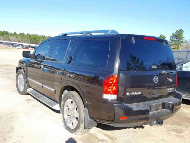 5N1BA0ND6CN616872 - 2012 NISSAN ARMADA SV BLACK photo 3