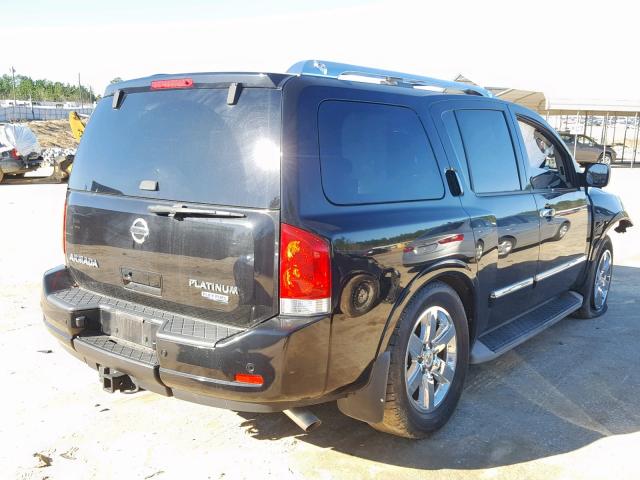 5N1BA0ND6CN616872 - 2012 NISSAN ARMADA SV BLACK photo 4