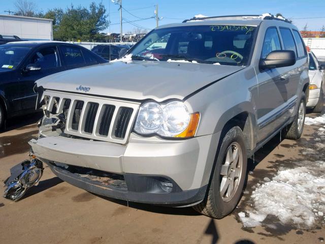 1J4PR4GK1AC117504 - 2010 JEEP GRAND CHER CREAM photo 2