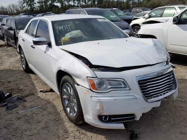 2C3CA5CG9BH546315 - 2011 CHRYSLER 300 LIMITE WHITE photo 1