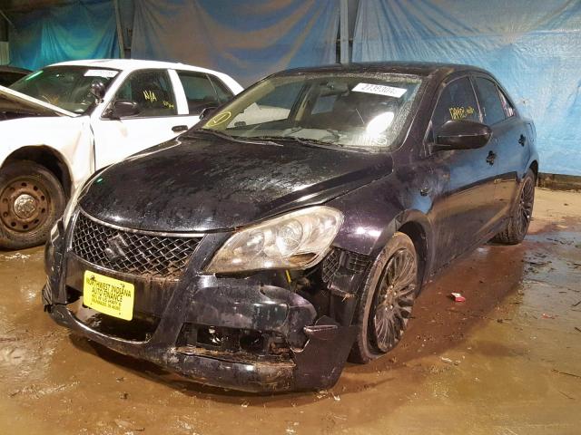 JS2RF9A34C6100175 - 2012 SUZUKI KIZASHI SE BLACK photo 2