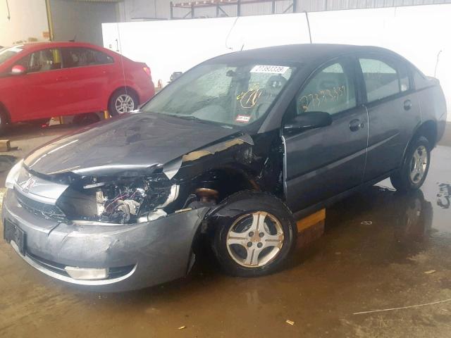 1G8AL52FX4Z178553 - 2004 SATURN ION LEVEL GRAY photo 2