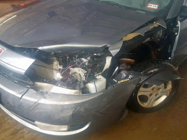 1G8AL52FX4Z178553 - 2004 SATURN ION LEVEL GRAY photo 9