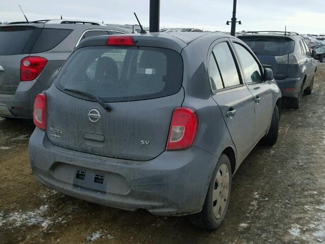 3N1CK3CP7GL235092 - 2016 NISSAN MICRA GRAY photo 4