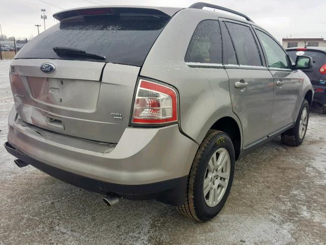 2FMDK48C08BA35693 - 2008 FORD EDGE SEL CHARCOAL photo 4