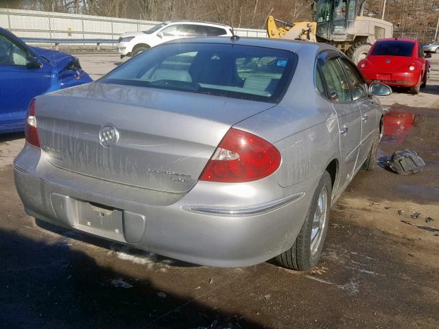 2G4WD582561177833 - 2006 BUICK LACROSSE C SILVER photo 4