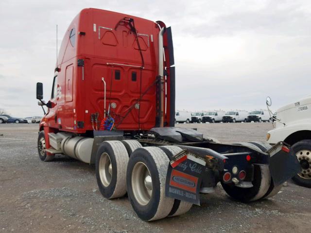 1FUJGLDR99LAJ0012 - 2009 FREIGHTLINER CASCADIA 1 RED photo 3