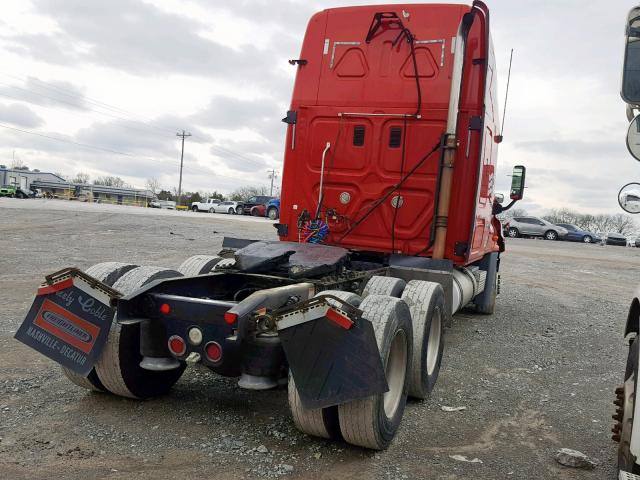 1FUJGLDR99LAJ0012 - 2009 FREIGHTLINER CASCADIA 1 RED photo 4