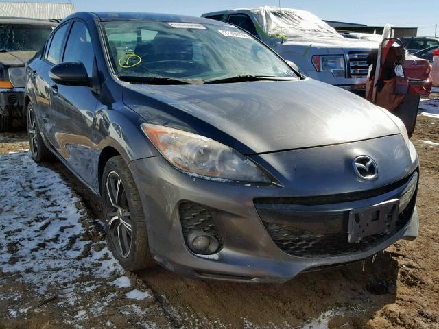 JM1BL1V56C1576300 - 2012 MAZDA 3 S CHARCOAL photo 1