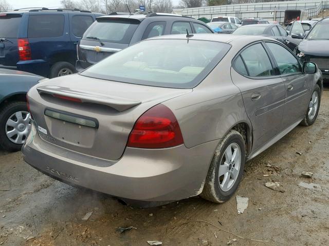 2G2WP552761252276 - 2006 PONTIAC GRAND PRIX GOLD photo 4