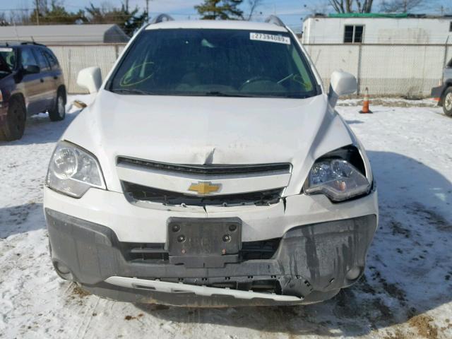 3GNFL2EK4DS519257 - 2013 CHEVROLET CAPTIVA LS 白色 照片 9