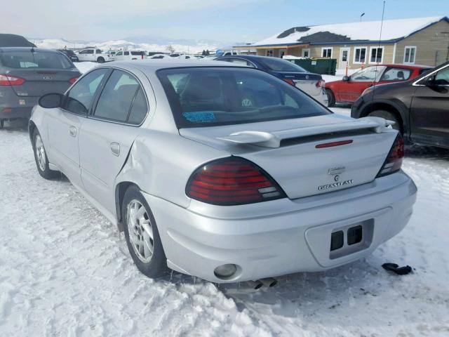 1G2NF52E14M667270 - 2004 PONTIAC GRAND AM S SILVER photo 3