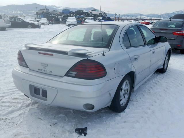 1G2NF52E14M667270 - 2004 PONTIAC GRAND AM S SILVER photo 4