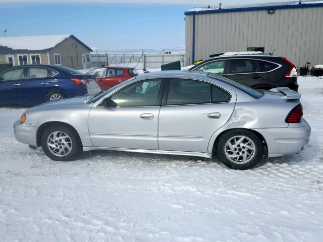 1G2NF52E14M667270 - 2004 PONTIAC GRAND AM S SILVER photo 9