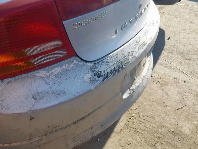 2B3HD46R94H607781 - 2004 DODGE INTREPID S 银色 照片 9