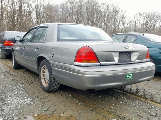 2FAFP74W31X150545 - 2001 FORD CROWN VICT GRAY photo 3