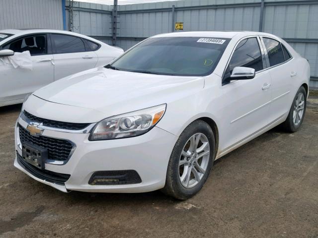 1G11C5SL2EF222021 - 2014 CHEVROLET MALIBU 1LT WHITE photo 2