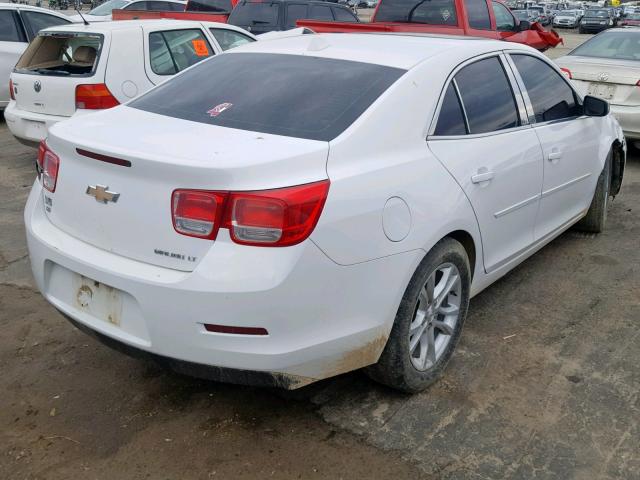 1G11C5SL2EF222021 - 2014 CHEVROLET MALIBU 1LT WHITE photo 4