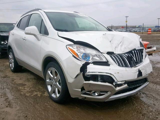 KL4CJCSB0FB141054 - 2015 BUICK ENCORE WHITE photo 1