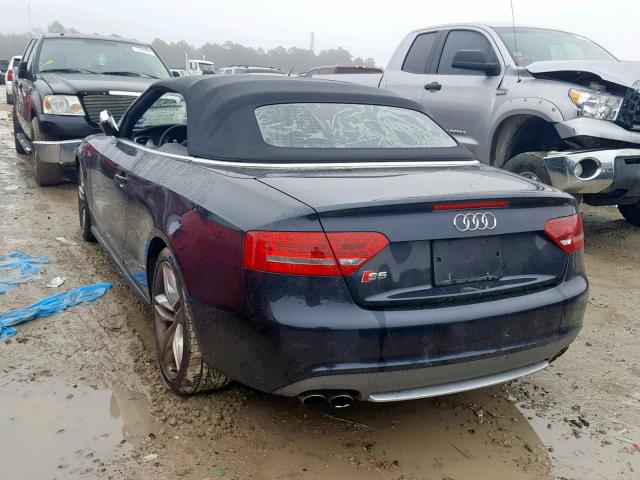 WAUVGAFH9CN005884 - 2012 AUDI S5 PRESTIG CHARCOAL photo 3