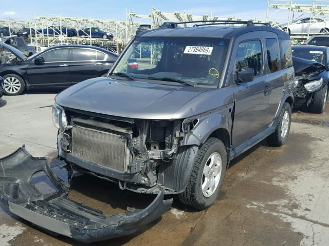 5J6YH28635L032196 - 2005 HONDA ELEMENT EX GRAY photo 2