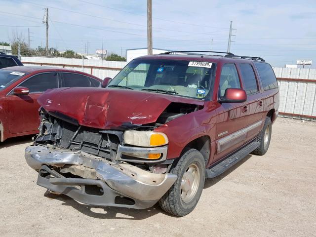 1GKFK16Z72J202920 - 2002 GMC YUKON XL K MAROON photo 2