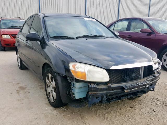 KNAFE121575479789 - 2007 KIA SPECTRA EX BLACK photo 1