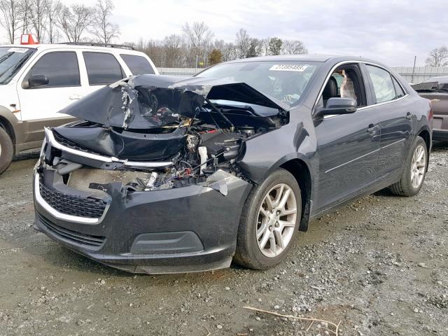 1G11C5SL5EF115707 - 2014 CHEVROLET MALIBU 1LT გრაფიტი ფოტო 2