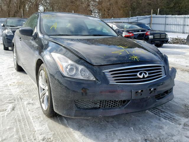 JNKCV64F99M652135 - 2009 INFINITI G37 BLACK photo 1