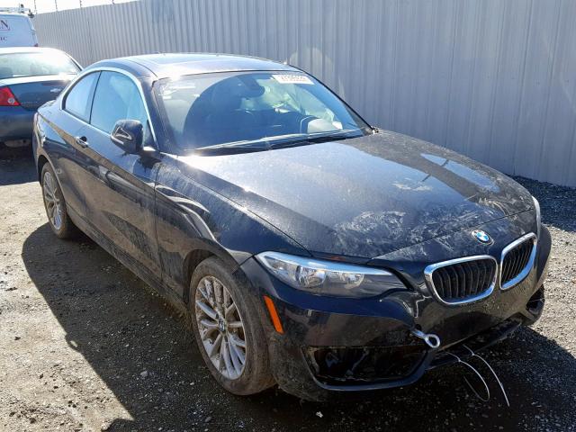 WBA1F9C50GV546581 - 2016 BMW 228 I BLACK photo 1