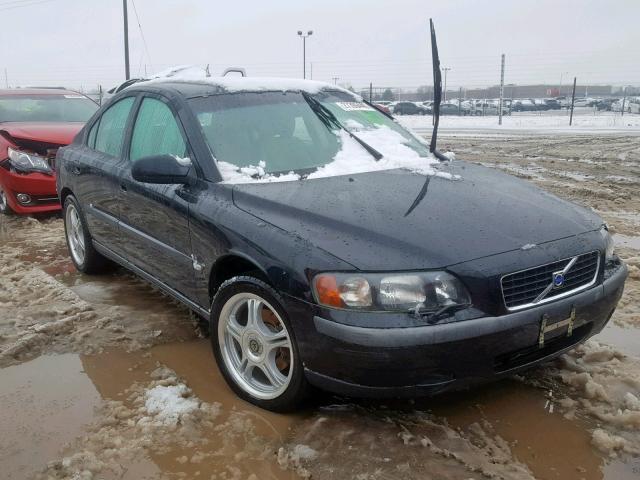 YV1RS58D622097941 - 2002 VOLVO S60 2.4T BLACK photo 1