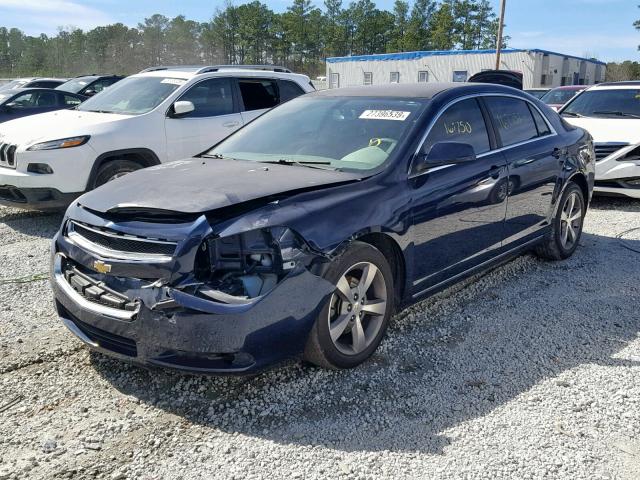 1G1ZC5E19BF199510 - 2011 CHEVROLET MALIBU 1LT ლურჯი ფოტო 2